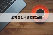 公司怎么申请商标注册