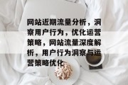 网站近期流量分析，洞察用户行为，优化运营策略，网站流量深度解析，用户行为洞察与运营策略优化