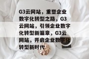 G3云网站，重塑企业数字化转型之路，G3云网站，引领企业数字化转型新篇章，G3云网站，开启企业数字化转型新时代