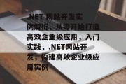 .NET 网站开发实例解析，从零开始打造高效企业级应用，入门实践，.NET网站开发，构建高效企业级应用实例