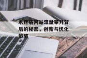 木疙瘩网站流量攀升背后的秘密,创新与优化策略 木疙瘩网站流量攀升背后的秘密,创新与优化策略