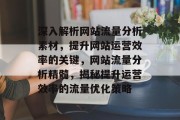 深入解析网站流量分析素材，提升网站运营效率的关键，网站流量分析精髓，揭秘提升运营效率的流量优化策略