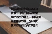 网站流量查询与SEO优化，提升网站流量，助力企业增长，网站流量翻倍攻略，SEO优化助力企业高效增长