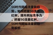 5G时代网站流量新趋势，如何把握5G流量红利，提升网站竞争力，把握5G流量红利，5G时代网站流量新趋势解析
