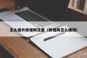 怎么提升敦煌网流量（敦煌网怎么赚钱）