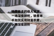 销售老手的收入来源,一场深度剖析,销售老手如何实现财富积累,一场深度剖析 销售老手的收入来源,一场深度剖析,销售老手如何实现财富积累,一场深度剖析