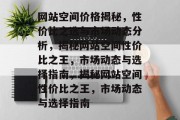 网站空间价格揭秘，性价比之选与市场动态分析，揭秘网站空间性价比之王，市场动态与选择指南，揭秘网站空间性价比之王，市场动态与选择指南