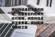 揭秘网络虚假流量的网站，流量背后的陷阱与应对策略，揭露网络虚假流量黑幕，揭秘陷阱与破解之道