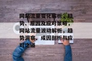 网站流量变化解析，趋势、原因及应对策略，网站流量波动解析，趋势洞察、成因剖析与应对之道