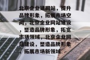 北京企业建网站，提升品牌形象，拓展市场空间，北京企业网站建设，塑造品牌形象，拓宽市场领域，北京企业网站建设，塑造品牌形象，拓展市场新领域