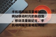 手机端网站流量崛起，揭秘移动时代的新趋势，移动流量新纪元，手机端网站流量崛起揭秘