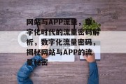 网站与APP流量，数字化时代的流量密码解析，数字化流量密码，揭秘网站与APP的流量秘密