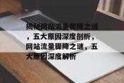 揭秘网站流量骤降之谜，五大原因深度剖析，网站流量骤降之谜，五大原因深度解析