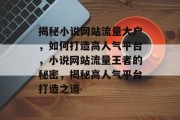 揭秘小说网站流量大户，如何打造高人气平台，小说网站流量王者的秘密，揭秘高人气平台打造之道