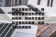 网站流量耗尽之谜，揭秘高流量背后的快速消耗陷阱，揭秘高流量网站流量耗尽真相，快速消耗陷阱解析