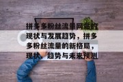 拼多多粉丝流量网站的现状与发展趋势,拼多多粉丝流量的新格局,现状、趋势与未来预测 拼多多粉丝流量网站的现状与发展趋势,拼多多粉丝流量的新格局,现状、趋势与未来预测