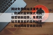 揭秘免费网站流量费用，隐藏的盈利模式与网络营销新趋势，免费网站流量背后的盈利秘密，揭秘网络营销新动向