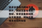 安卓设备助力网站流量飙升，揭秘流量增长的奥秘，安卓设备驱动网站流量激增，揭秘流量爆发背后的秘密