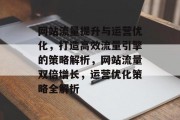 网站流量提升与运营优化，打造高效流量引擎的策略解析，网站流量双倍增长，运营优化策略全解析