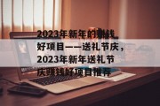 2023年新年的赚钱好项目——送礼节庆,2023年新年送礼节庆赚钱好项目推荐 2023年新年的赚钱好项目——送礼节庆,2023年新年送礼节庆赚钱好项目推荐