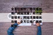 全方位解析，如何有效推广网站流量，助力企业增长，网站流量增长攻略，全方位推广策略解析