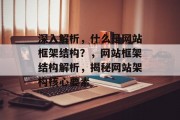深入解析，什么是网站框架结构？，网站框架结构解析，揭秘网站架构核心要素