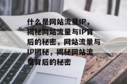 什么是网站流量IP，揭秘网站流量与IP背后的秘密，网站流量与IP揭秘，揭秘网站流量背后的秘密