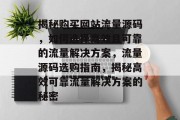 揭秘购买网站流量源码，如何选择高效且可靠的流量解决方案，流量源码选购指南，揭秘高效可靠流量解决方案的秘密