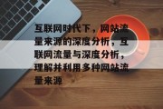 互联网时代下，网站流量来源的深度分析，互联网流量与深度分析，理解并利用多种网站流量来源