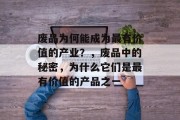 废品为何能成为最有价值的产业?,废品中的秘密,为什么它们是最有价值的产品之一 废品为何能成为最有价值的产业?,废品中的秘密,为什么它们是最有价值的产品之一