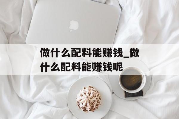做什么配料能赚钱_做什么配料能赚钱呢
