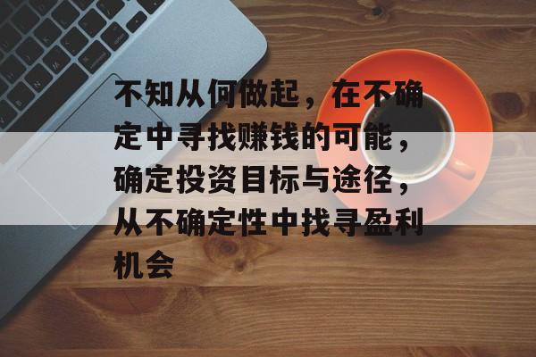 不知从何做起，在不确定中寻找赚钱的可能，确定投资目标与途径，从不确定性中找寻盈利机会