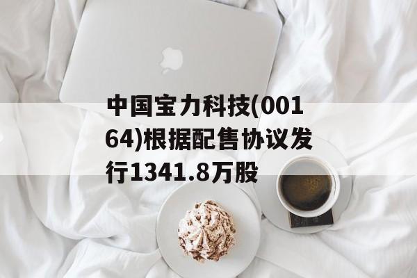 中国宝力科技(00164)根据配售协议发行1341.8万股 中国宝力科技(00164)根据配售协议发行1341.8万股