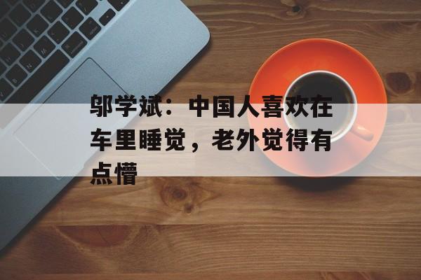 邬学斌:中国人喜欢在车里睡觉,老外觉得有点懵 邬学斌:中国人喜欢在车里睡觉,老外觉得有点懵