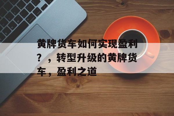 黄牌货车如何实现盈利？，转型升级的黄牌货车，盈利之道