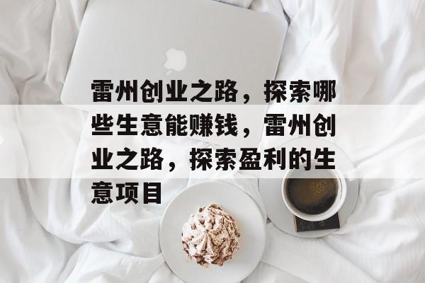 雷州创业之路，探索哪些生意能赚钱，雷州创业之路，探索盈利的生意项目