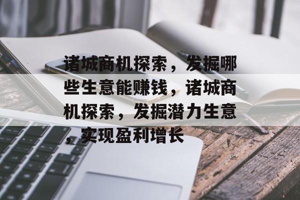 诸城商机探索，发掘哪些生意能赚钱，诸城商机探索，发掘潜力生意，实现盈利增长