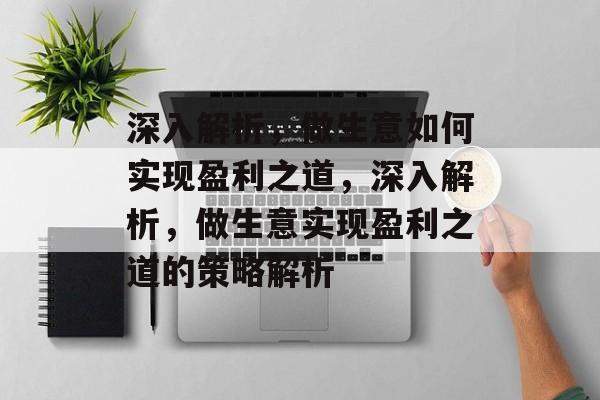 深入解析,做生意如何实现盈利之道,深入解析,做生意实现盈利之道的策略解析 深入解析,做生意如何实现盈利之道,深入解析,做生意实现盈利之道的策略解析