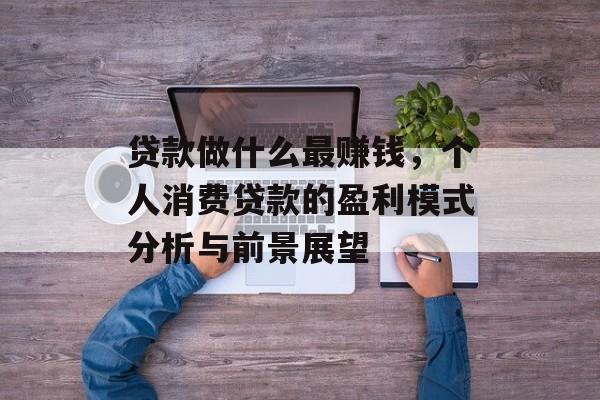 贷款做什么最赚钱,个人消费贷款的盈利模式分析与前景展望 贷款做什么最赚钱,个人消费贷款的盈利模式分析与前景展望