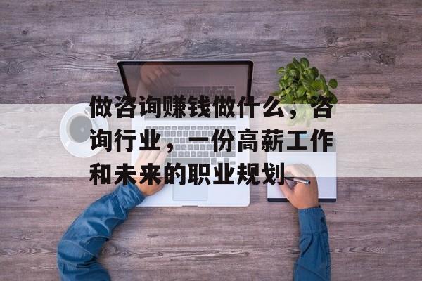 做咨询赚钱做什么,咨询行业,一份高薪工作和未来的职业规划 做咨询赚钱做什么,咨询行业,一份高薪工作和未来的职业规划
