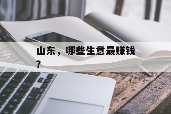 山东,哪些生意最赚钱? 山东,哪些生意最赚钱?