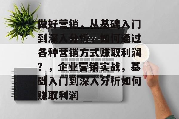 做好营销,从基础入门到深入分析,如何通过各种营销方式赚取利润?,企业营销实战,基础入门到深入分析如何赚取利润 做好营销,从基础入门到深入分析,如何通过各种营销方式赚取利润?,企业营销实战,基础入门到深入分析如何赚取利润