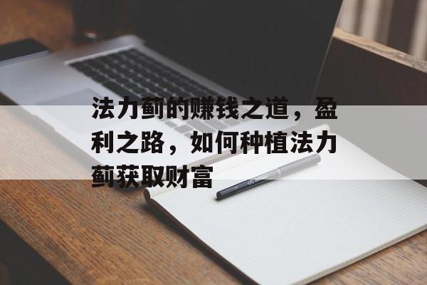 法力蓟的赚钱之道,盈利之路,如何种植法力蓟获取财富 法力蓟的赚钱之道,盈利之路,如何种植法力蓟获取财富