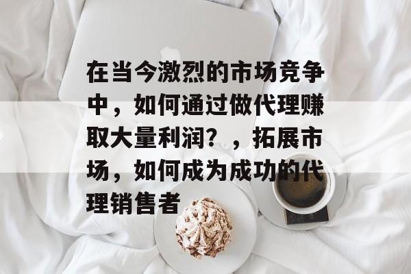 在当今激烈的市场竞争中,如何通过做代理赚取大量利润?,拓展市场,如何成为成功的代理销售者 在当今激烈的市场竞争中,如何通过做代理赚取大量利润?,拓展市场,如何成为成功的代理销售者