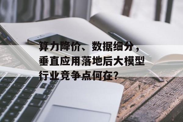 算力降价、数据细分,垂直应用落地后大模型行业竞争点何在? 算力降价、数据细分,垂直应用落地后大模型行业竞争点何在?