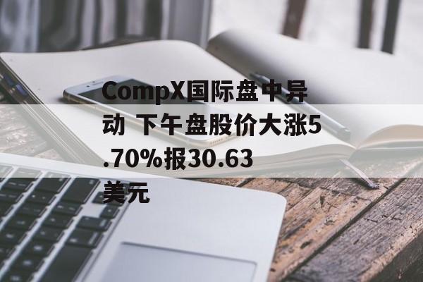 CompX国际盘中异动 下午盘股价大涨5.70%报30.63美元 CompX国际盘中异动 下午盘股价大涨5.70%报30.63美元