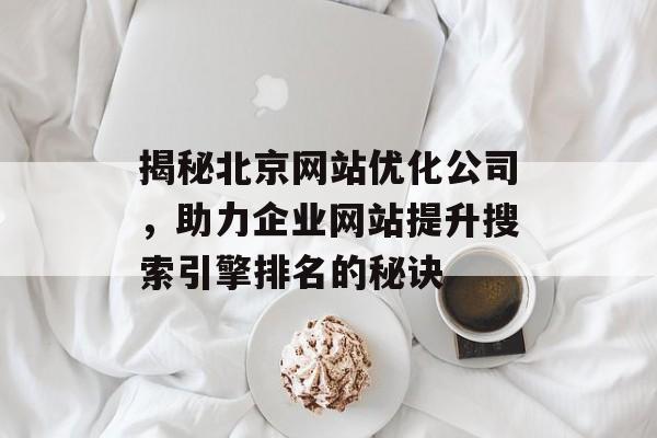 揭秘北京网站优化公司，助力企业网站提升搜索引擎排名的秘诀