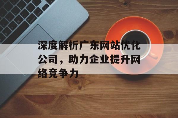 深度解析广东网站优化公司，助力企业提升网络竞争力