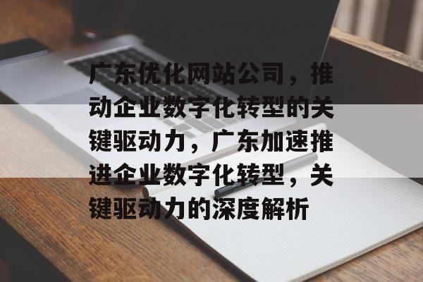 广东优化网站公司，推动企业数字化转型的关键驱动力，广东加速推进企业数字化转型，关键驱动力的深度解析