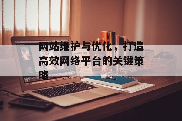 网站维护与优化，打造高效网络平台的关键策略
